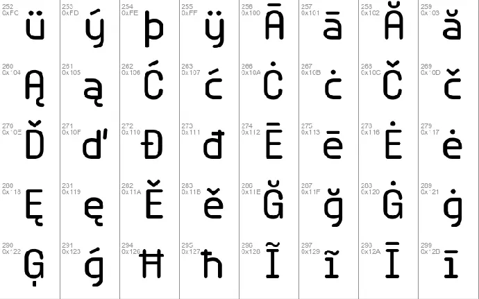 Typori font