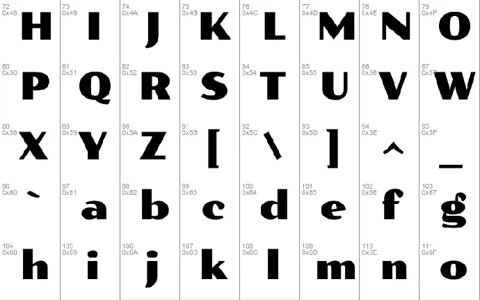 Poller One font