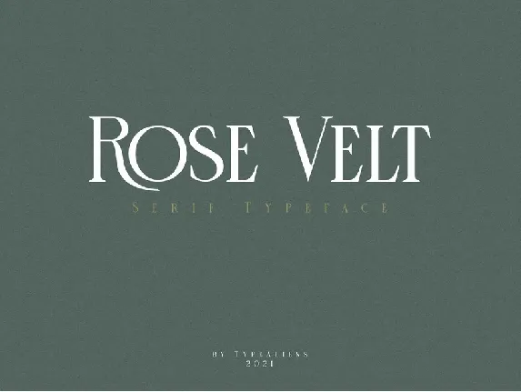 Rose Velt font