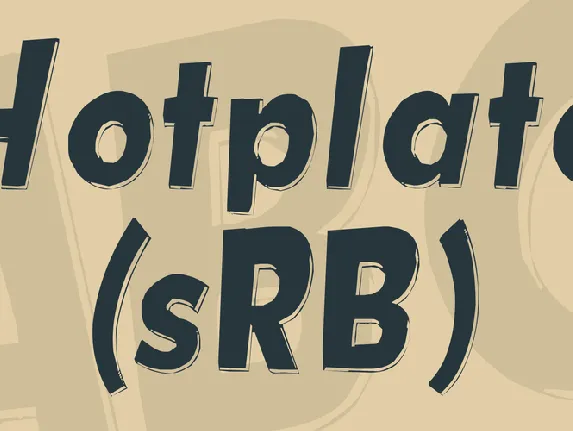 Hotplate (sRB) font