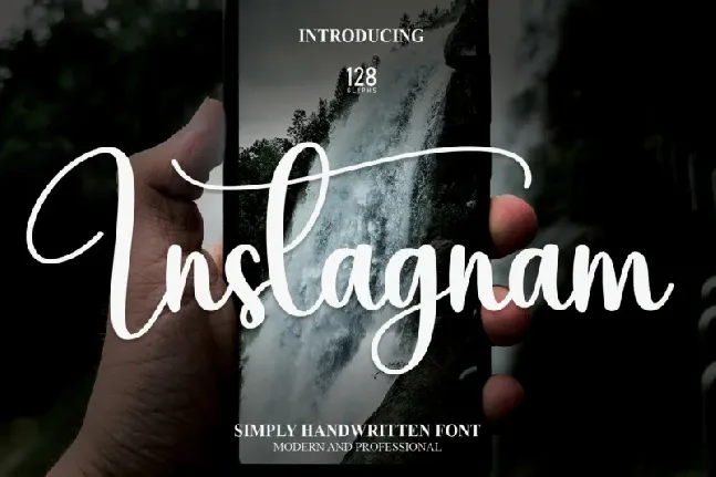 Instagnam Script font