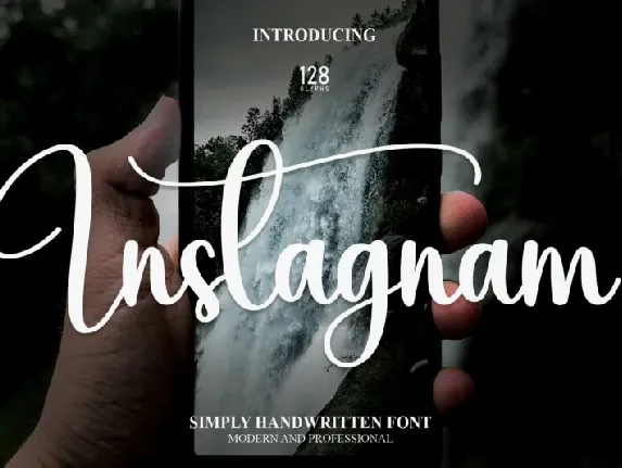 Instagnam Script font