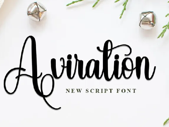 Aviration font