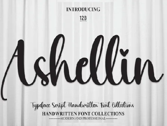 Ashellin font