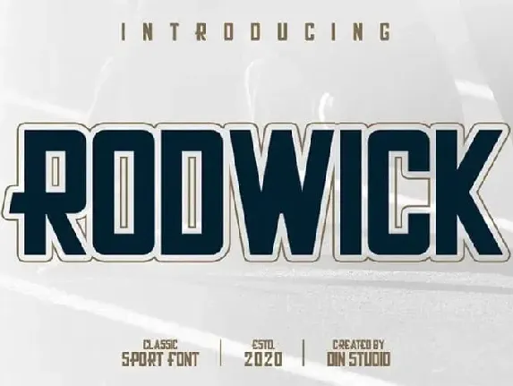 Rodwick Display font