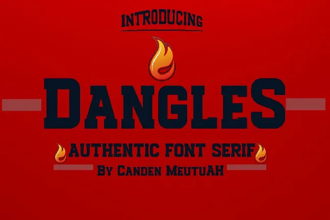 Dangles font