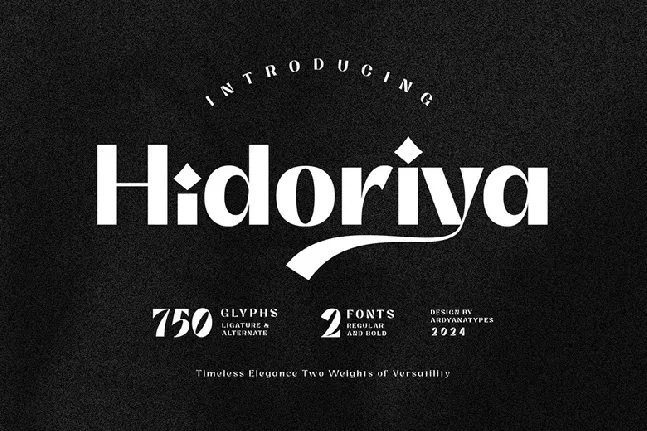 Hidoria font