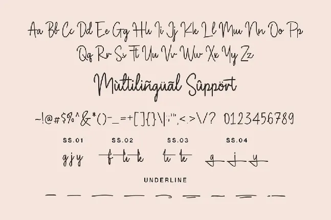 Magnolia Sparkling font