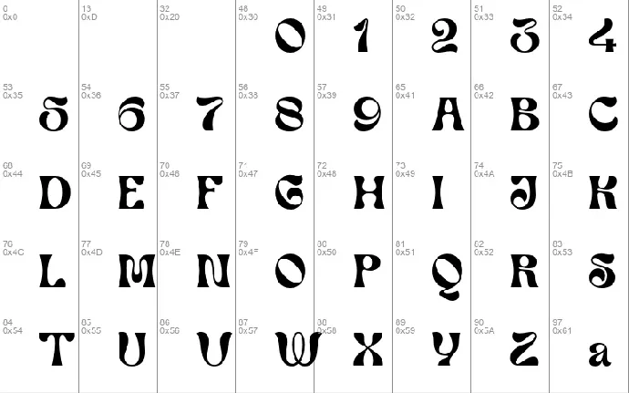 Guyon Gazebo font