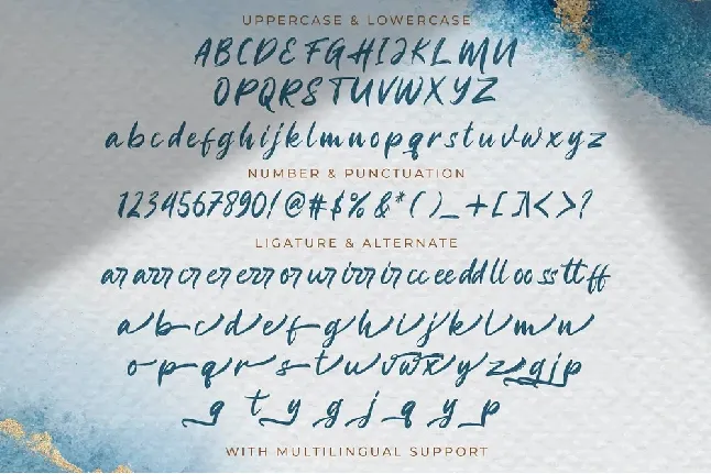 Hugey Matteo font