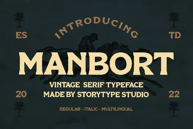 MANBORT font