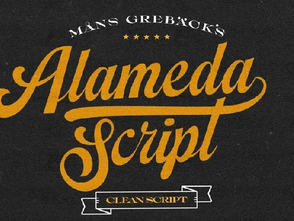 Alameda font