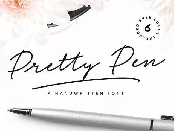 Pretty Pen Script Free Download font