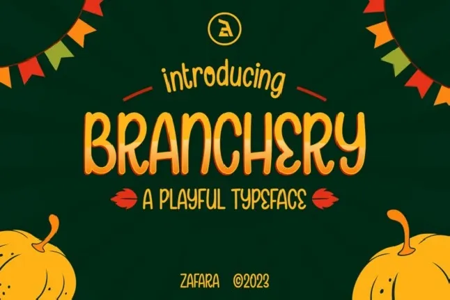 Branchery font