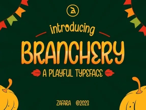 Branchery font