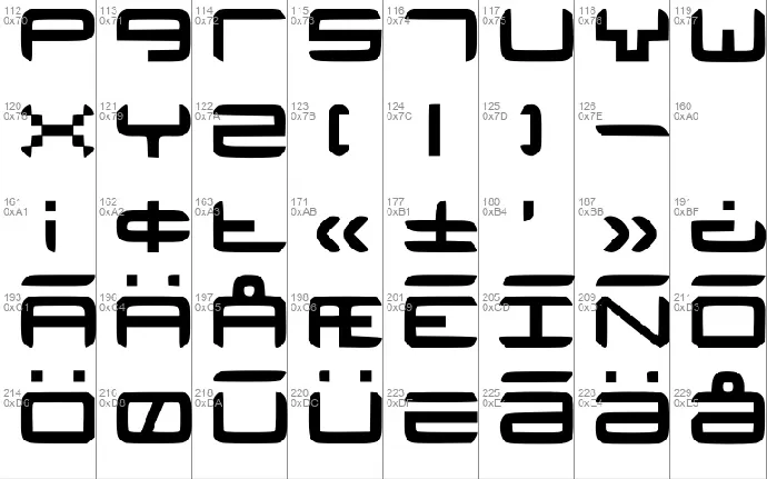 Neutronium font