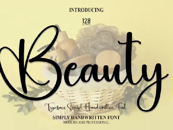 Beauty Script Typeface font