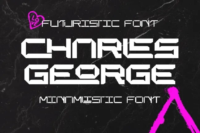 Charles George font