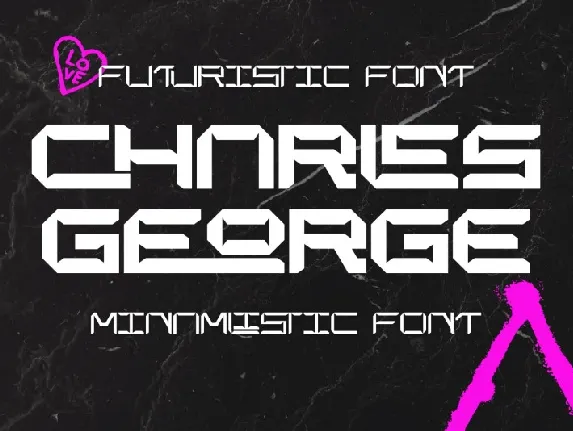 Charles George font