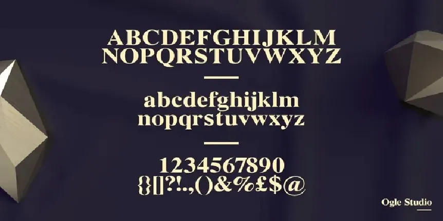 Opulence font