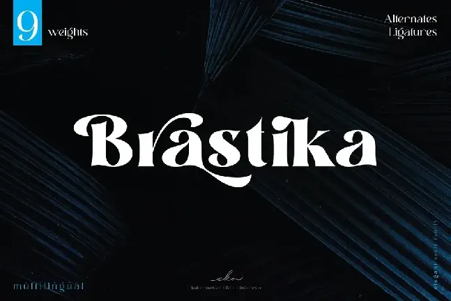 Brastika font