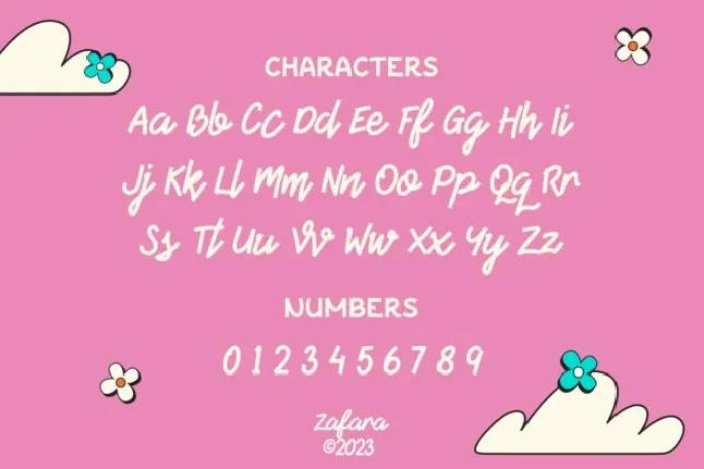 Birdmello font