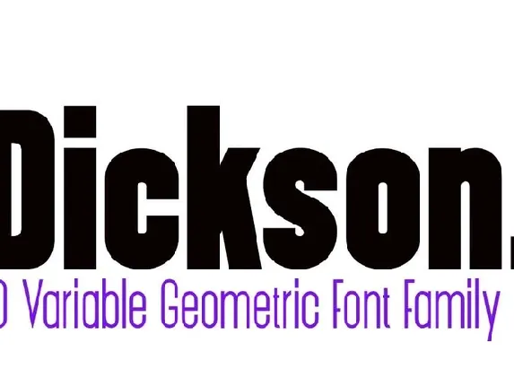 Dickson font