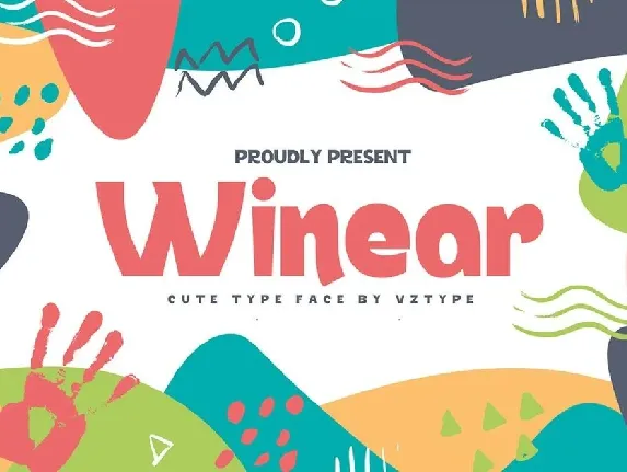 Winear Display font