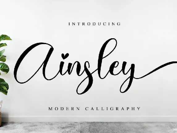 Ainsley font