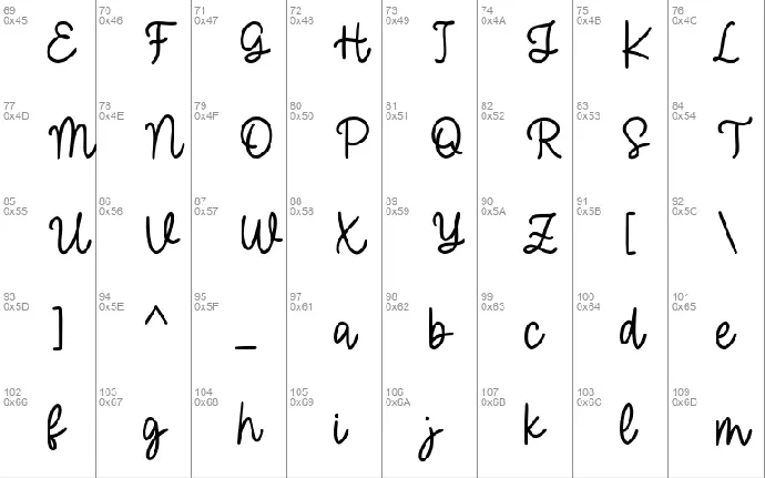 Halmera font