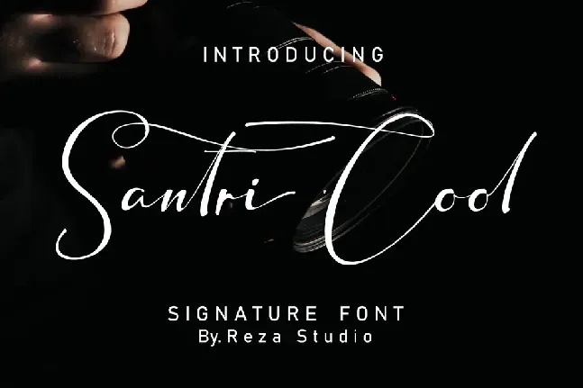 Santri Cool font