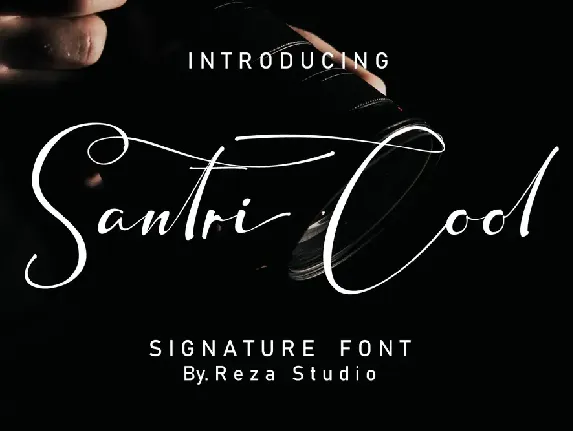 Santri Cool font