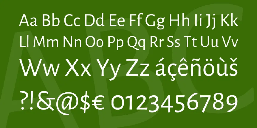 Alegreya Sans font