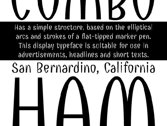 Combo font