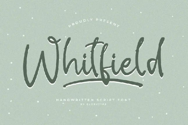 Whitfield font