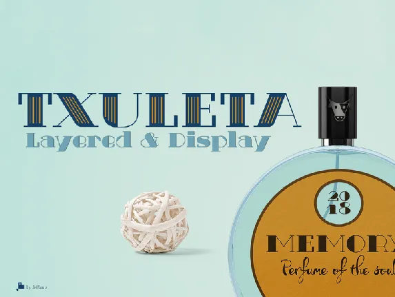 Txuleta Deco font