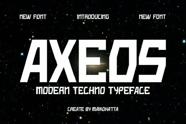 Axeos font