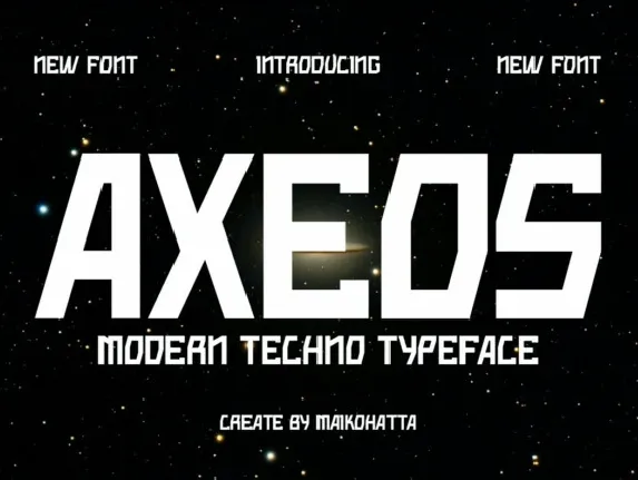 Axeos font