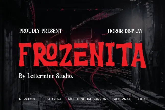 Frozenita Demo font