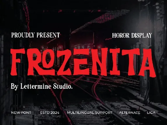 Frozenita Demo font