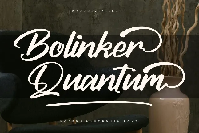 Bolinker Quantum DEMO VERSION font