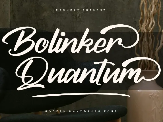 Bolinker Quantum DEMO VERSION font