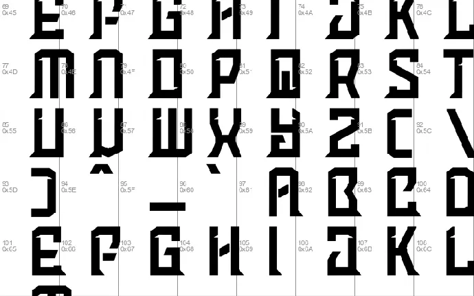 Crosze font