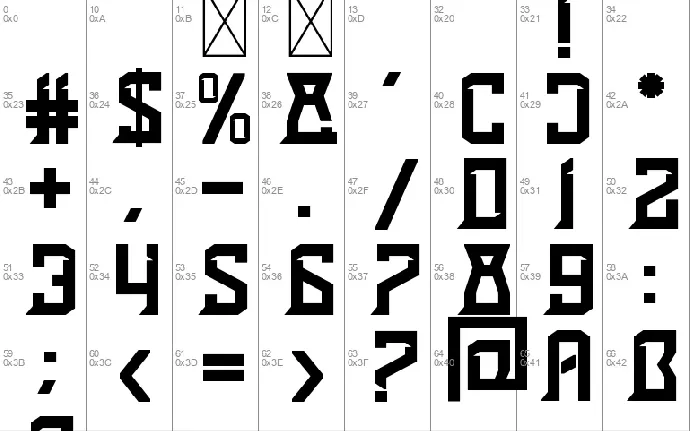 Crosze font