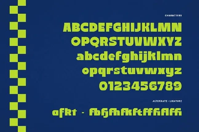 Migrain font