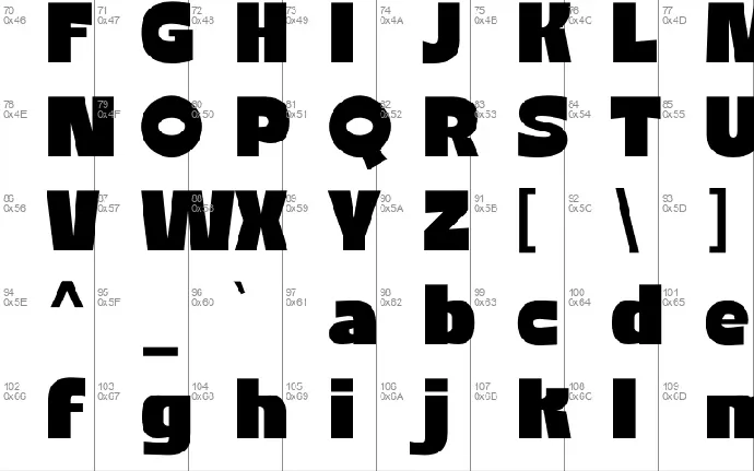 Migrain font