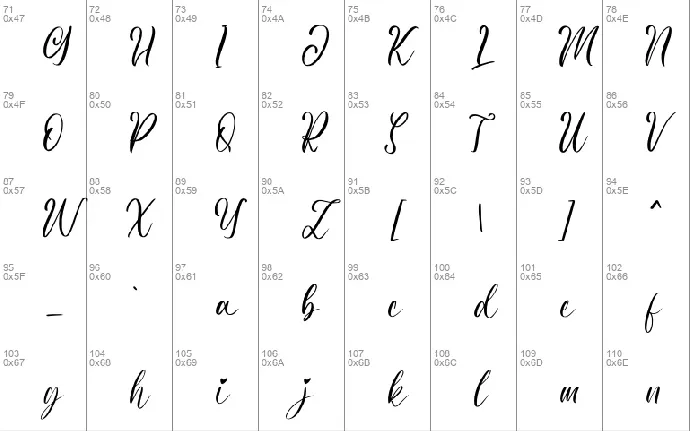 Meliska font