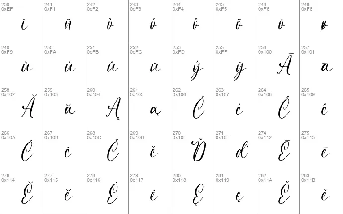 Meliska font