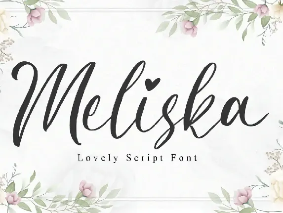 Meliska font