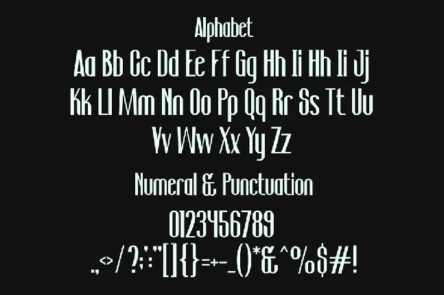 Bisson font